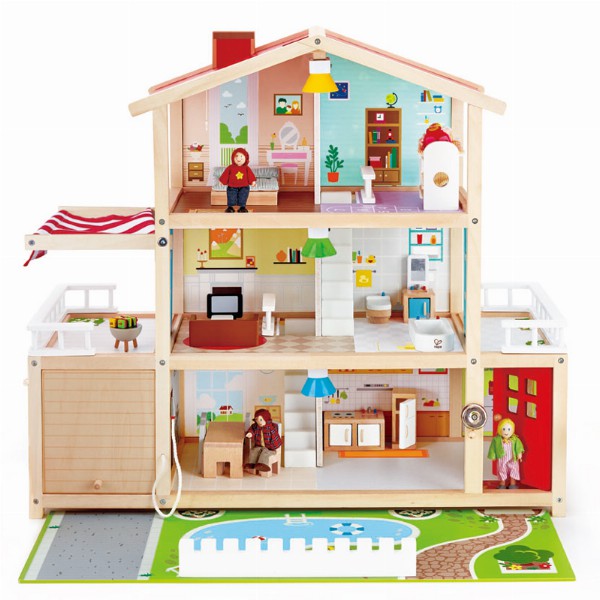 Mansion de Munecas A partir de 3 anos PLAYWELL6913405 Coches electricos y motos para ninos a bateria 12v con mando RC quads infantiles tractores infantiles camiones para ninos realizamos envios a domi...